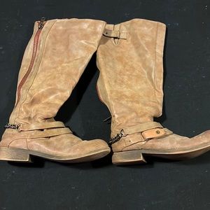 Brown boots - wide calf